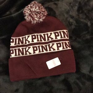 PINK beanie